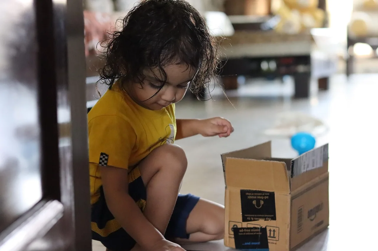 kid, child, baby, boy, young, playing, unboxing, joy, unboxing, unboxing, unboxing, unboxing, unboxing