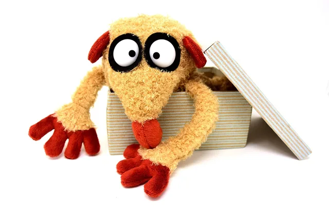 cuddly toy, carton, fun, stuffed animal, toy, open, packaging, open box, figure, cute, children, carton, carton, carton, carton, carton. A five-shot TikTok unboxing format for UK brands